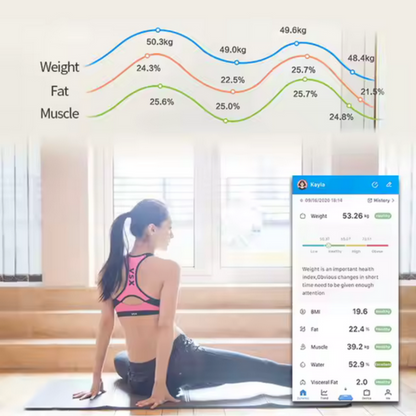 Balanza Digital Inteligente Bluetooth
